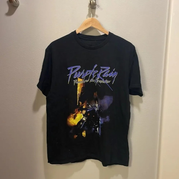 PRINCE Purple Rein Mens tee shirt - Picture 2 of 8